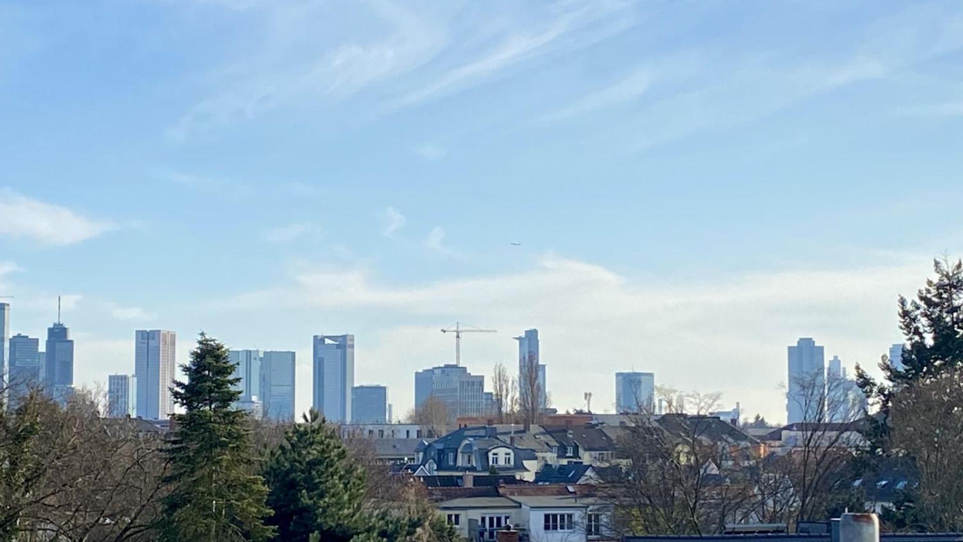 Schoenes Erwachen Im Frankfurter Penthouse Frankfurt am Main Exterior photo